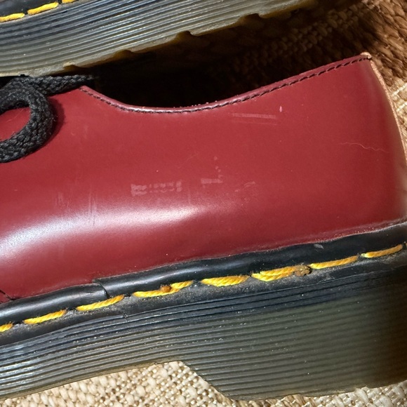 Doc Martens 1461 VINTAGE - oxblood UK Size 6, men’s 7, Women’s US 8 to 8.5 - Picture 10 of 15